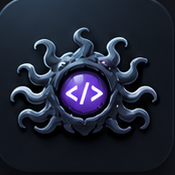 The CodeMonster app icon, a rounded square in the dark variant